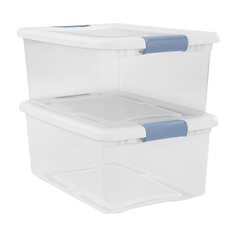 Sterilite 15-Qt. Latching Boxes, 2-Pc. Set
